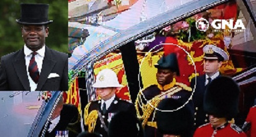 Ghanaian-born ex-PA of Queen Elizabeth II escorted her on final journey
