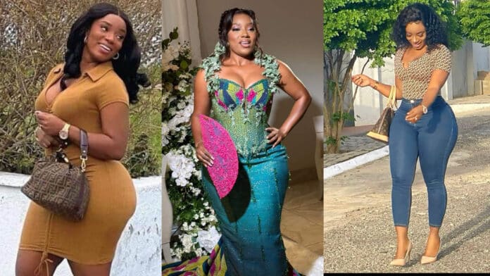 Sammy Gyamfi's attractive wife's secret to her voluptuous physique is disclosed.