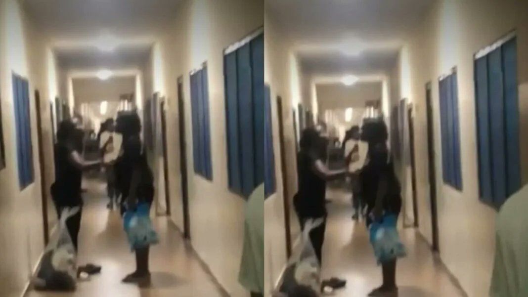 Two Legon Students Get Into A Fight Over A Man On Campus