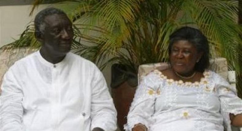Former First Lady Theresa Kufuor passes away at age 87.