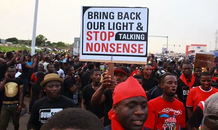 GHANAGOSSIPS Ghanaians to embark on "Dumsor" demonstration on the month of April (Details)