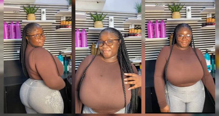 GHANAGOSSIPS Maame Serwaa set social media on fire with her latest appearance