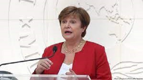GHANAGOSSIPS Kristalina Georgieva, the head of the IMF, travels to Ghana for the first time.