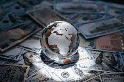 In 2024, the IMF's World Economic Outlook report projects 3.1% global growth.