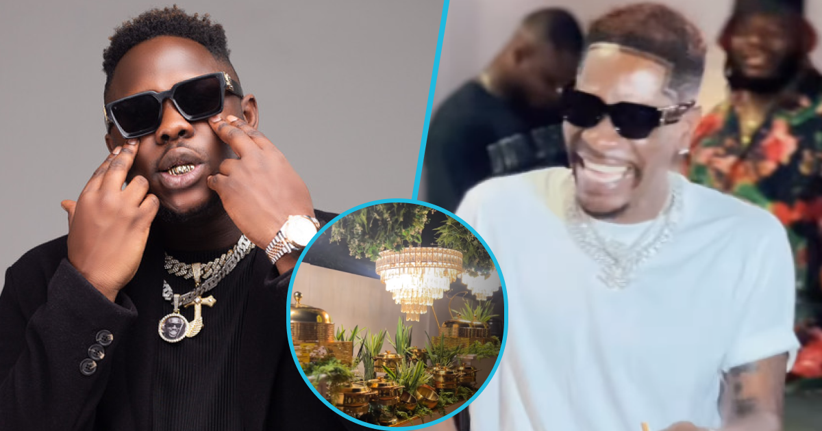 GHANAGOSSIPS Medikal host Big Gurus like Shatta Wale and Criss Waddle at his 30th birthday party
