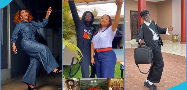 GHANAGOSSIPS McBrown and Lilwin bond together to promote Lilwin upcoming movie premiere, Netizens react