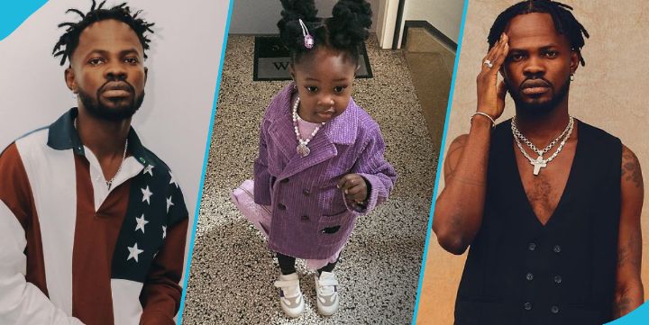 GHANAGOSSIPS So Adorable!! Proud Father Fameye Celebrate His Daughter As She Turn Two Years Old
