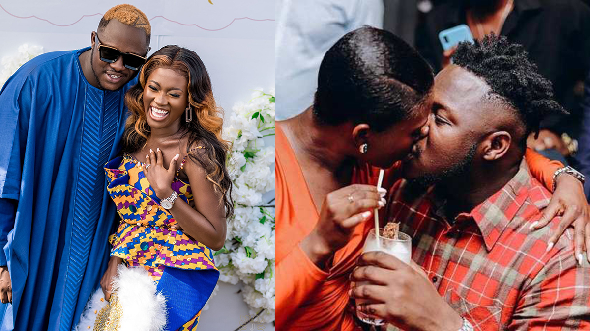 GHANAGOSSIPS Fella Makafui and Medikal allegedly reunites after dramatic separation
