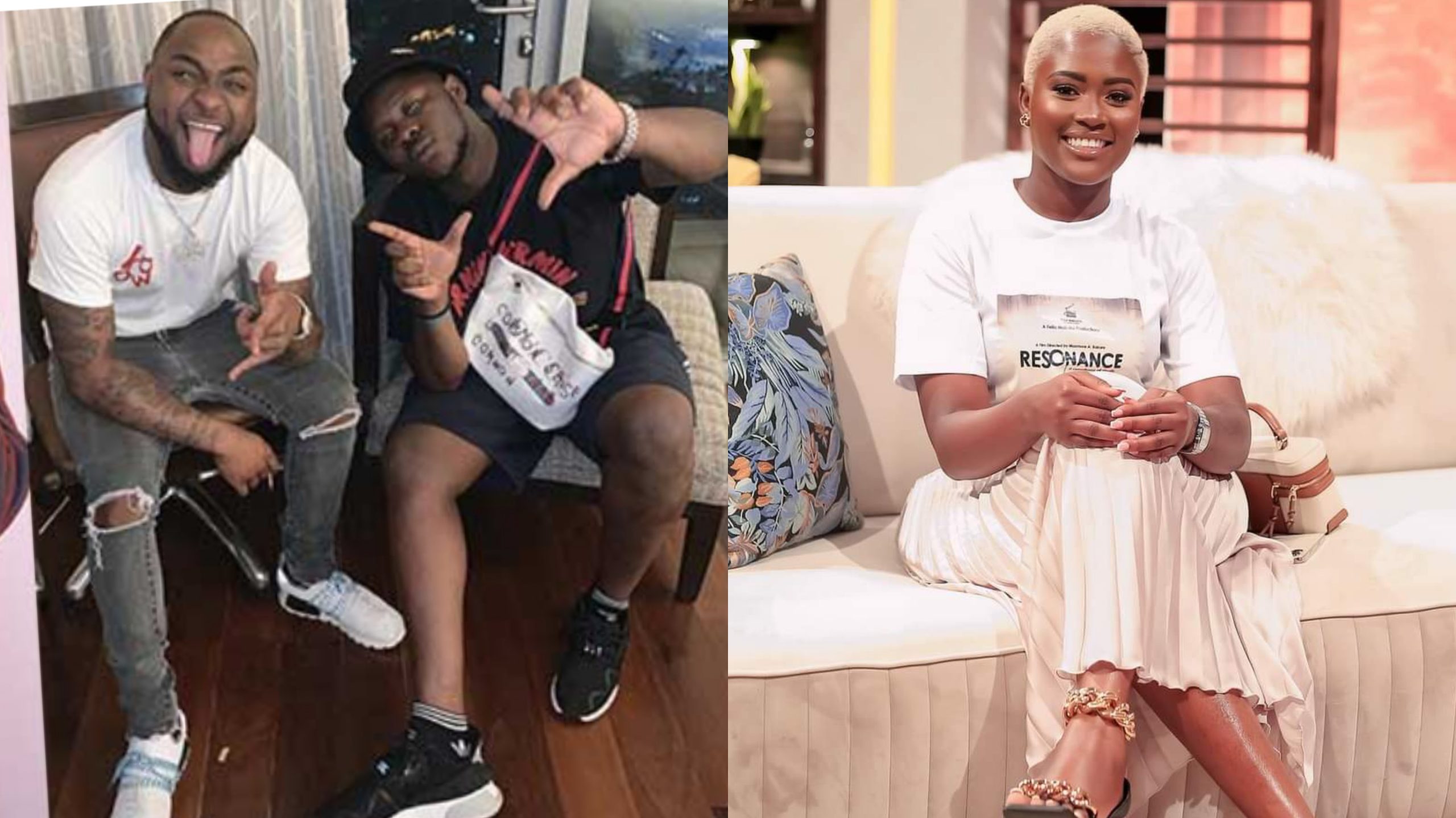 Just in: Davido allegedly accused of having an affair with Fella Makafui