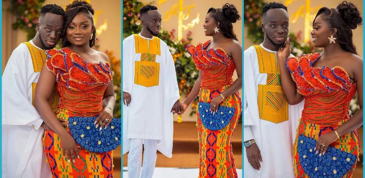 Is Finally Here!! Akwaboah Finally Ties The Knot With His Girlfriend In A Plush Wedding