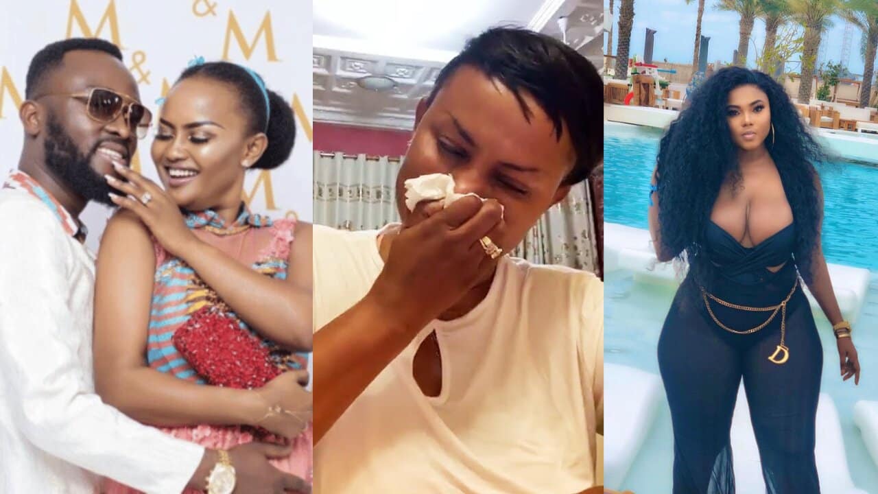 McBrown replies Serwah Prikels, the lady snatching her husband in a hilarious way