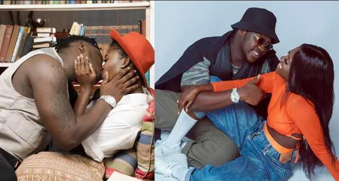 GHANAGOSSIPS Fella Makafui recount her moment with Medikal vows not to clean her body tattoo of Medikal
