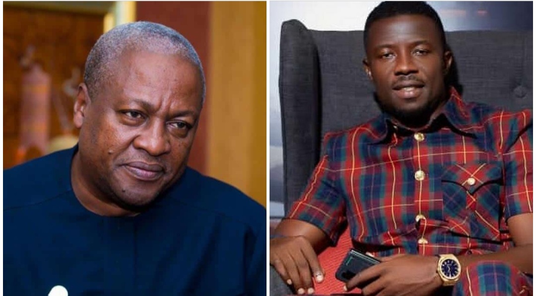 GHANAGOSSIPS John Mahama is very kind hearted and humble– Kwaku Manu reveals