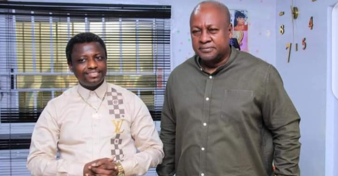 GHANAGOSSIPS Rev. Opambour endorses John Mahama, composes campaign song for him
