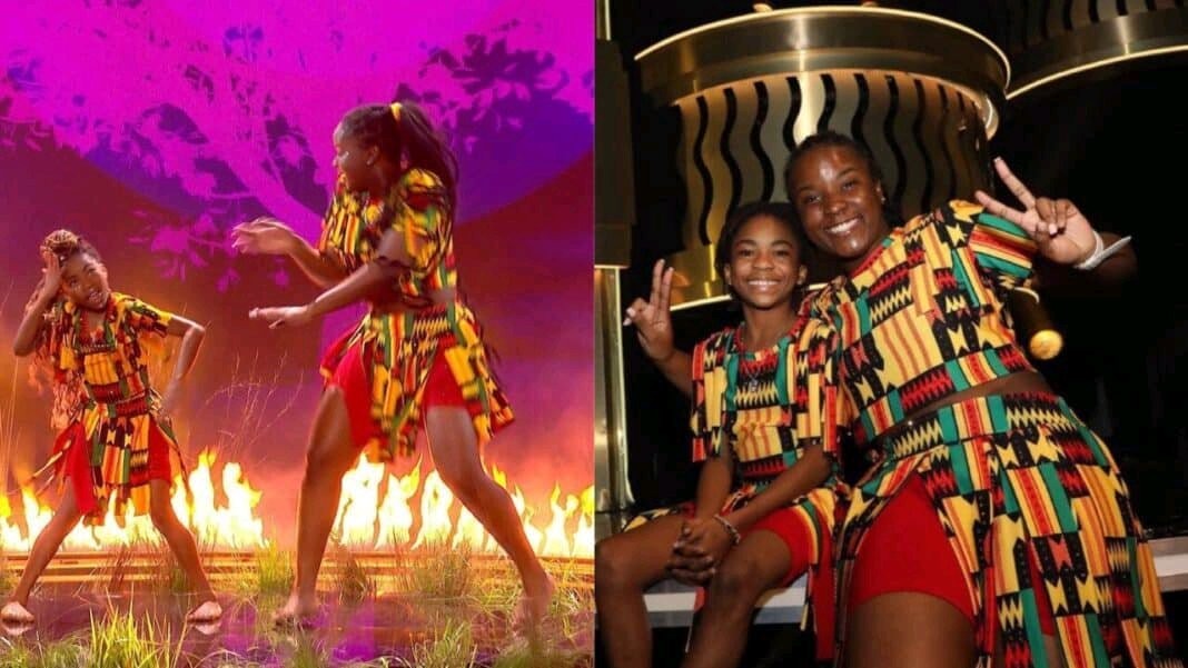 GHANAGOSSIPS Afronita and Abigail finally unite as a family, shares lovely dance move