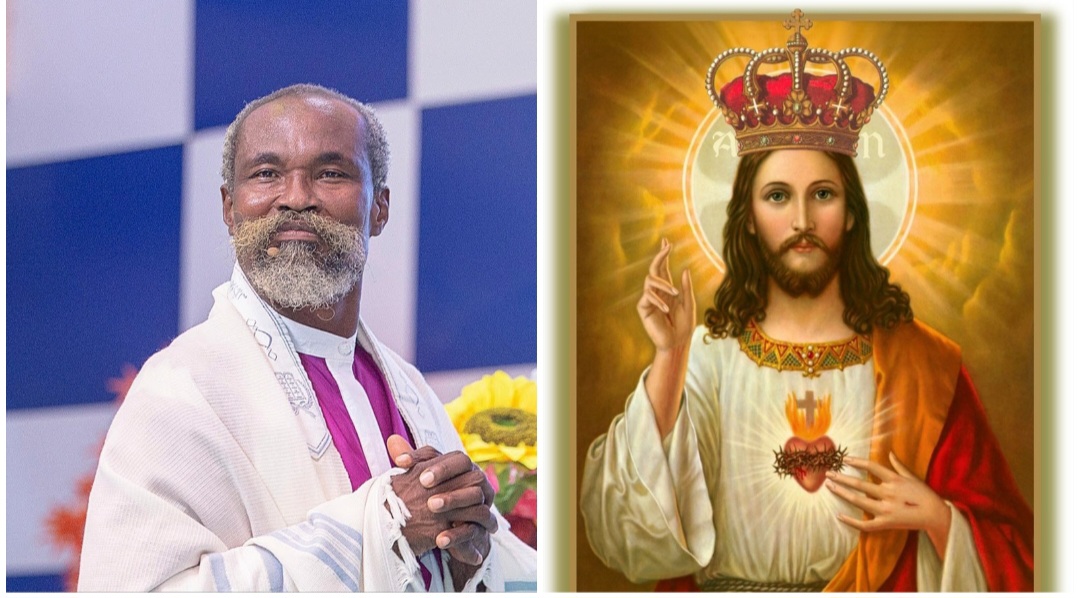 The image of Jesus Christ should be replaced with my pictures- Prophet Adom Kyei